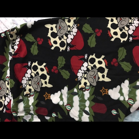 cow leggings lularoe