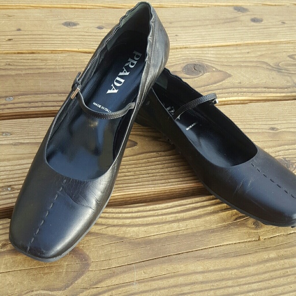 Prada Leather Mary Jane