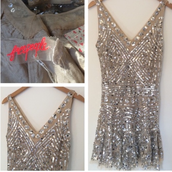 ✨NYE DRESS SALE✨ Free People | Sequin Shimmy Dress - Picture 3 of 3
