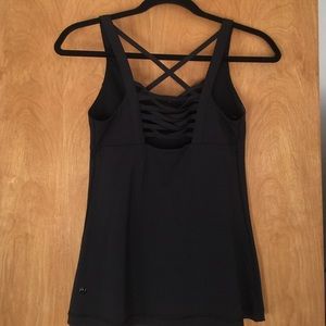 Lululemon sexy black tank. Size 6.