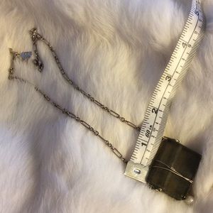 Vintage Jewelry - REAL SILVER Crystal Stone & Pearl Necklace Vintage Jewelry - REAL SILVER Crystal Stone & Pearl Necklace