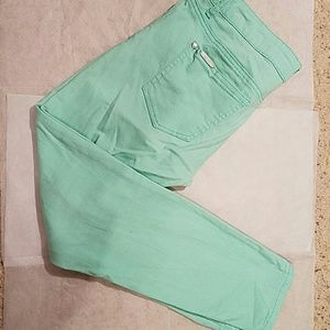 Mint colored pants