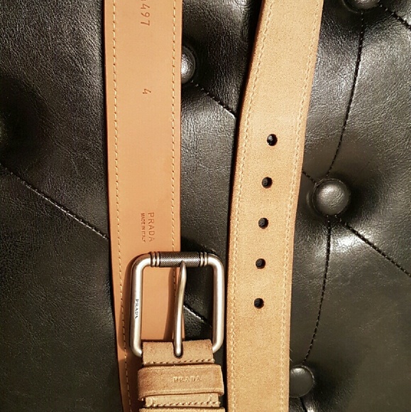 Prada suede belt AS IS