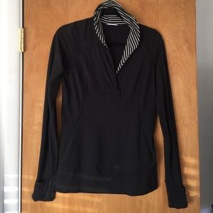 Lululemon base layer with cuffins and thumb holes