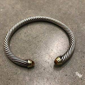 David Yurman Cable Classics Bracelet with Gold