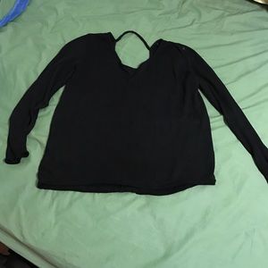 Open back sweater!!