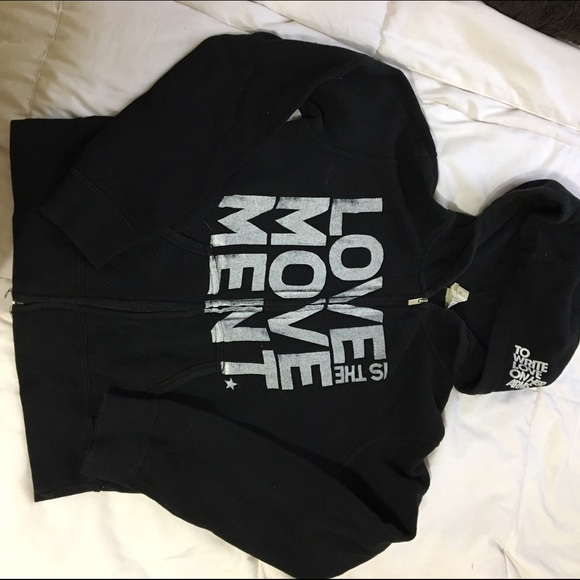 Love is the movement hoodie