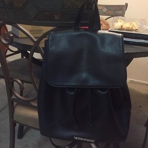 Victoria secrets leather backpack