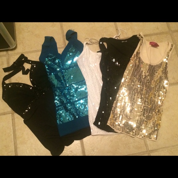 SOLD** Women's Sequin Tops