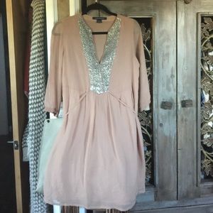 FRENCH CONNECTION PRELOVED sequins detail dress