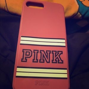 Victoria's Secret pink iPhone 6 Plus case