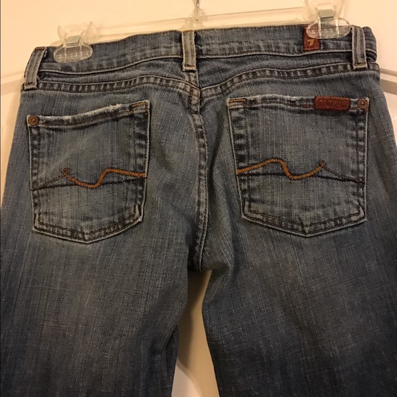 7 For All Mankind Bootcut Jeans Size 26 VGC