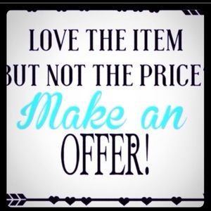 BEST OFFERS CONSIDERED ON ALL ITEMS