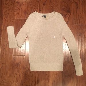 American eagle textured shimmer sweater