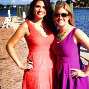 BCBG Poppy Lace Dress - M