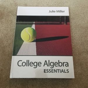 College algebra textbook in new condition.