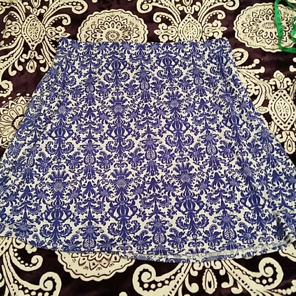 NWT Cato Damask Circle Skirt