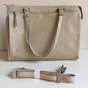 Free People Large Handbag in Cream