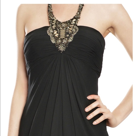 NWT detailed beaded formal gown. Never worn!