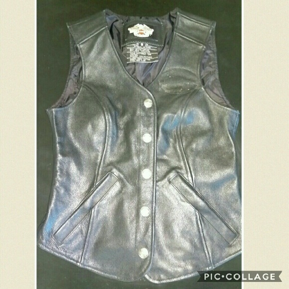 Harley-Davidson Jackets & Blazers - Harley Davidson Leather Vest