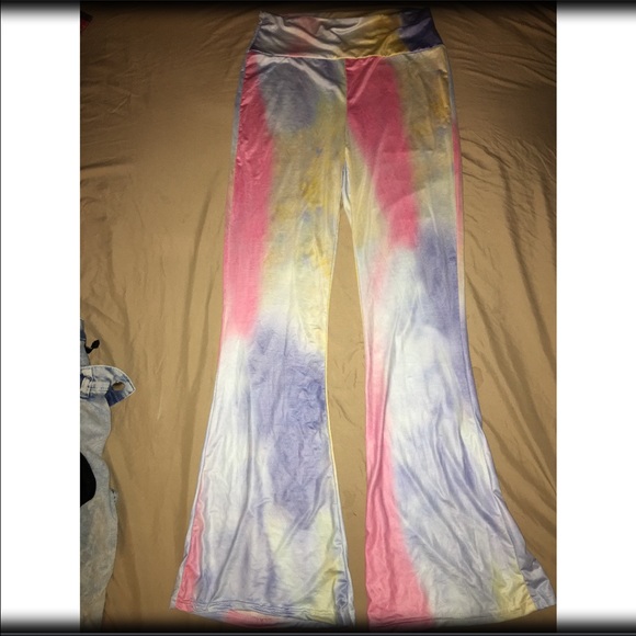 Tie dye Flare pants