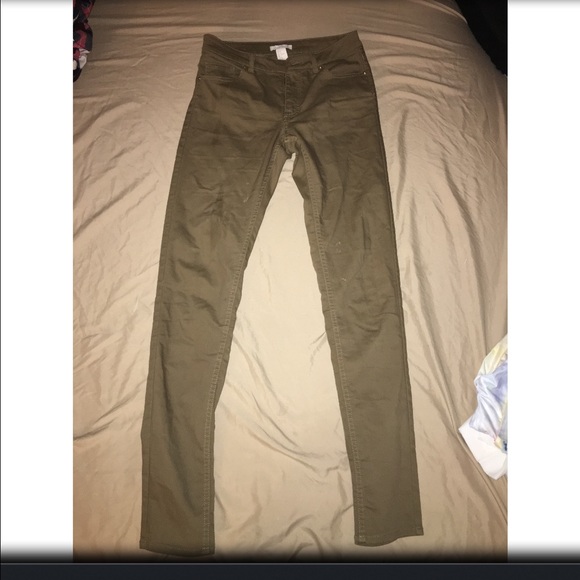 Army green pants