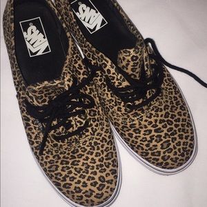 Leopard Print Vans