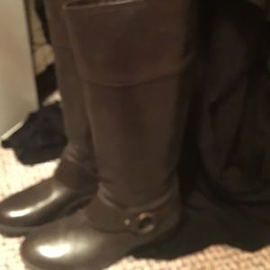 New Ralph Lauren brown leather boots