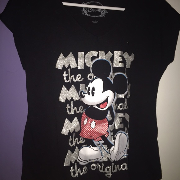Sparkly Micky Mouse tshirt