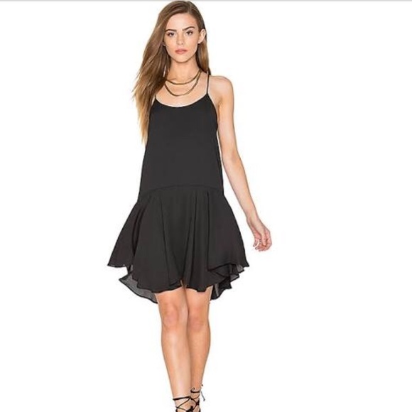 Eight Sixty Sleeveless Drop Waist Dress