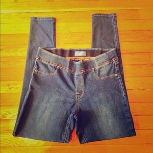 Old Navy Dark Wash Blue Jeggings size 10