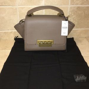 NWT ZAC Zac Posen Cross body Leather Satchel