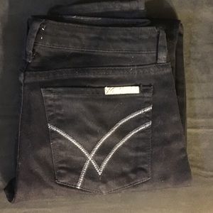 William Rast black jeans, size 27