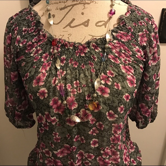 Charlotte Russe S Floral Blouse