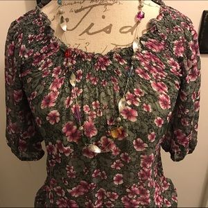 Charlotte Russe S Floral Blouse