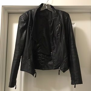 Blank NYC Faux Leather Jacket in Black