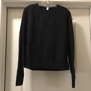 Lululemon Thin Black Sweatshirt
