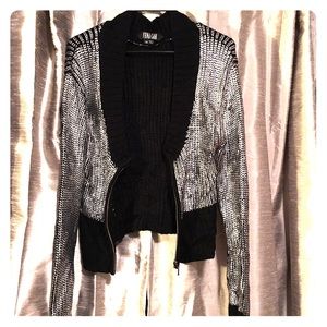 Vena cava painted sweater
