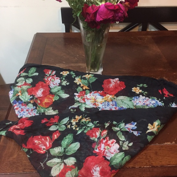 Floral Scarf