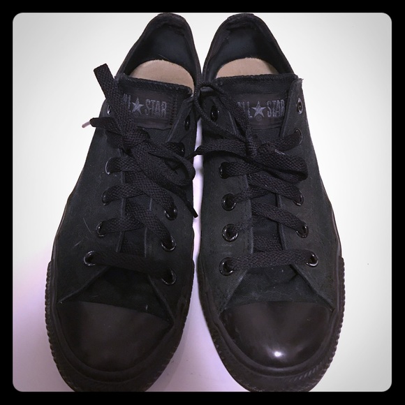All black converse