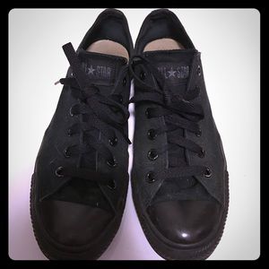All black converse