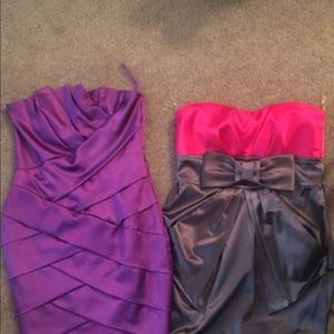 Two cocktail dresses