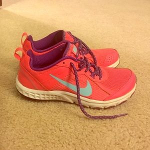 Bright pink Nike Wild Trail Women's Running shoe