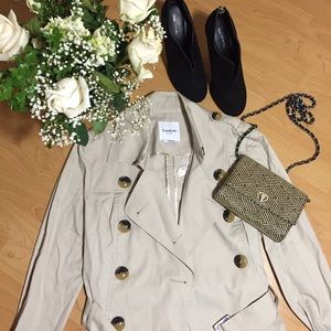 Bebe trench coat