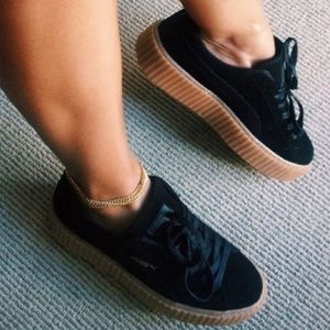 BLACK RIHANNA CREEPERS PUMA