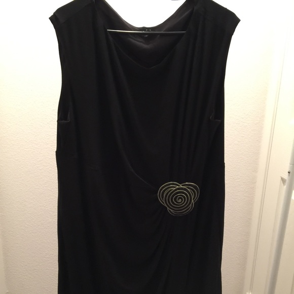 DRESS(FAUX WRAP) NWOT