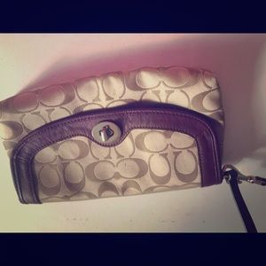 Coach wristlet