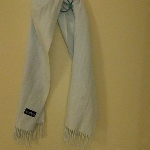 Hunter's Run Light Blue Wool Scarf