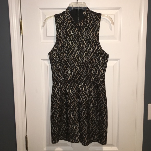 Black and gold sparkly romper *WORN ONCE* M