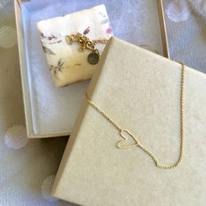 Zoe chicco 14 k necklace